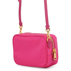 Prada Shoulder Bag Ribbon Logo Nylon Leather — view 2