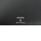 Hermes Petit h Flat Case Veau Epsom Veau Swift Pouch Mini Bag Brown — view 6
