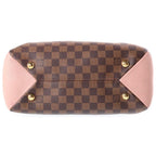 Louis Vuitton Damier Brittany Leather 2-Way Bag Brown Pink — view 4