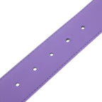 Louis Vuitton Monogram Optic Ceinture Reversible Belt Leather Brown Purple — view 6