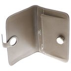 Hermes Dogon Compact Togo Silver Bifold Wallet Etoupe — view 4