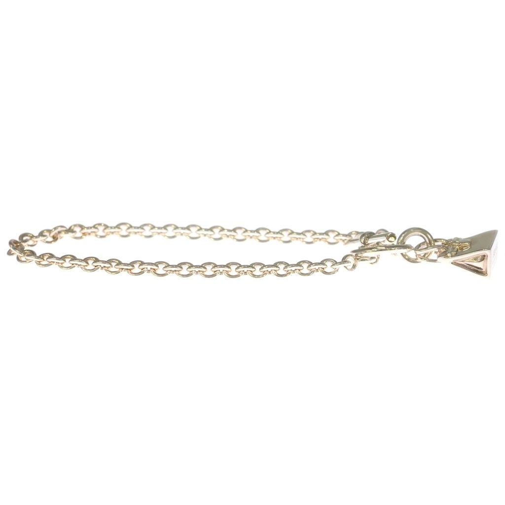 Hermes Amulette Birkin Charm Chain Bracelet Silver — view 3