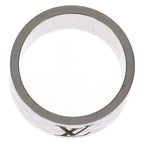 Louis Vuitton Bague Champs-Elysees Monogram Cut Off Ring Silver — view 6