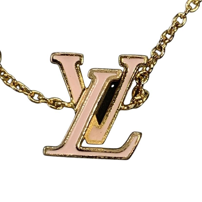 Louis Vuitton Bracelet LV Iconic Gold Plated Pink — view 2