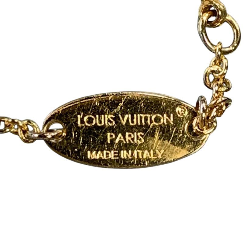 Louis Vuitton Bracelet LV Iconic Gold Plated Pink — view 6