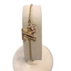 Louis Vuitton Bracelet LV Iconic Gold Plated Pink — view 4