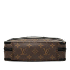 Louis Vuitton Monogram Macassar Handle Soft Trunk Shoulder Bag Brown Leather — view 3