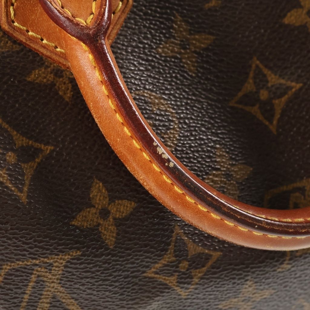 Louis Vuitton Monogram Speedy 25 Handbag Brown Leather — view 7