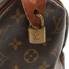 Louis Vuitton Monogram Speedy 25 Handbag Brown Leather — view 6