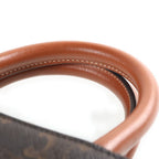 Celine Mini Vertical Cabas Shoulder Bag Leather Brown — view 6