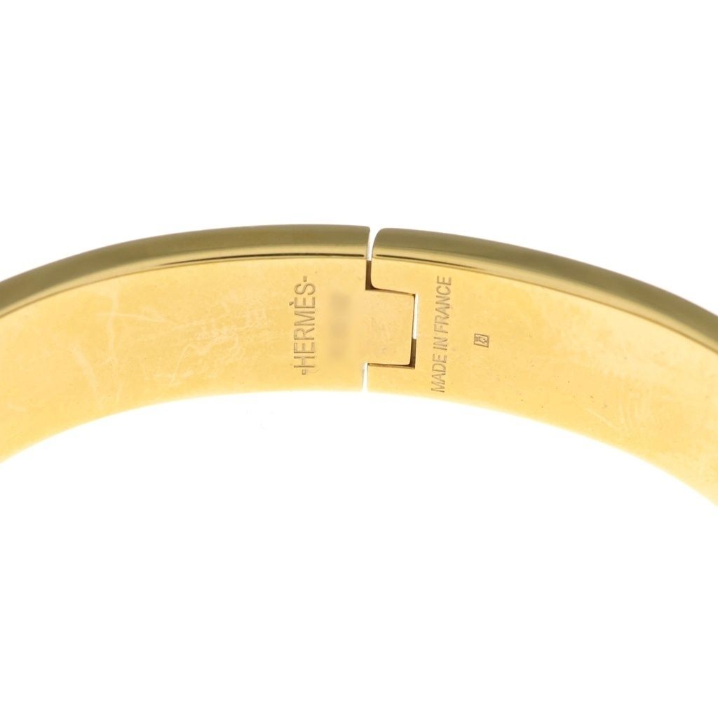 Hermes Clic H Bracelet Gold Beige — view 5