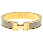 Hermes Clic H Bracelet Gold Beige