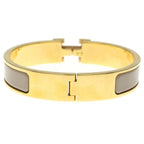 Hermes Clic H Bracelet Gold Beige — view 2
