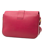 Saint Laurent Line Crossbody Shoulder Bag Pink Leather — view 2