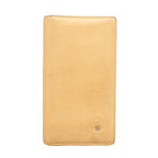 Chanel Wallet Camellia Leather Beige Silver
