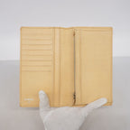Chanel Wallet Camellia Leather Beige Silver — view 3