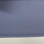 Louis Vuitton Wallet Monogram Shadow Portefeuille Multiple Blue — view 4