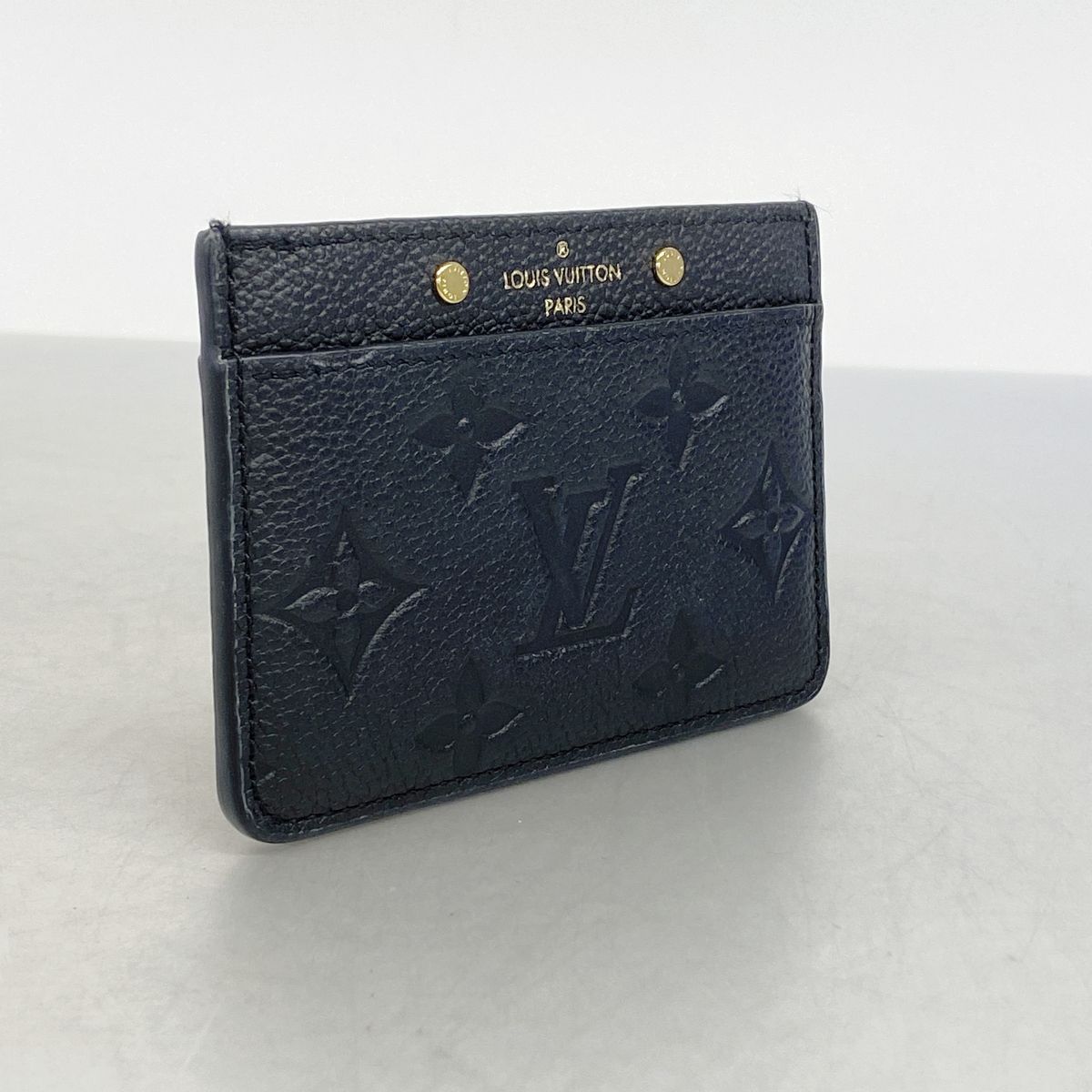 Louis Vuitton Card Case Monogram Empreinte Simple Noir — view 2