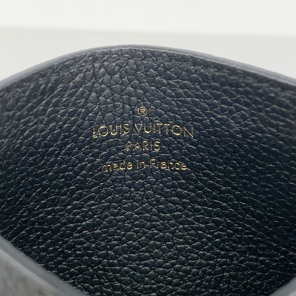 Louis Vuitton Card Case Monogram Empreinte Simple Noir — view 4