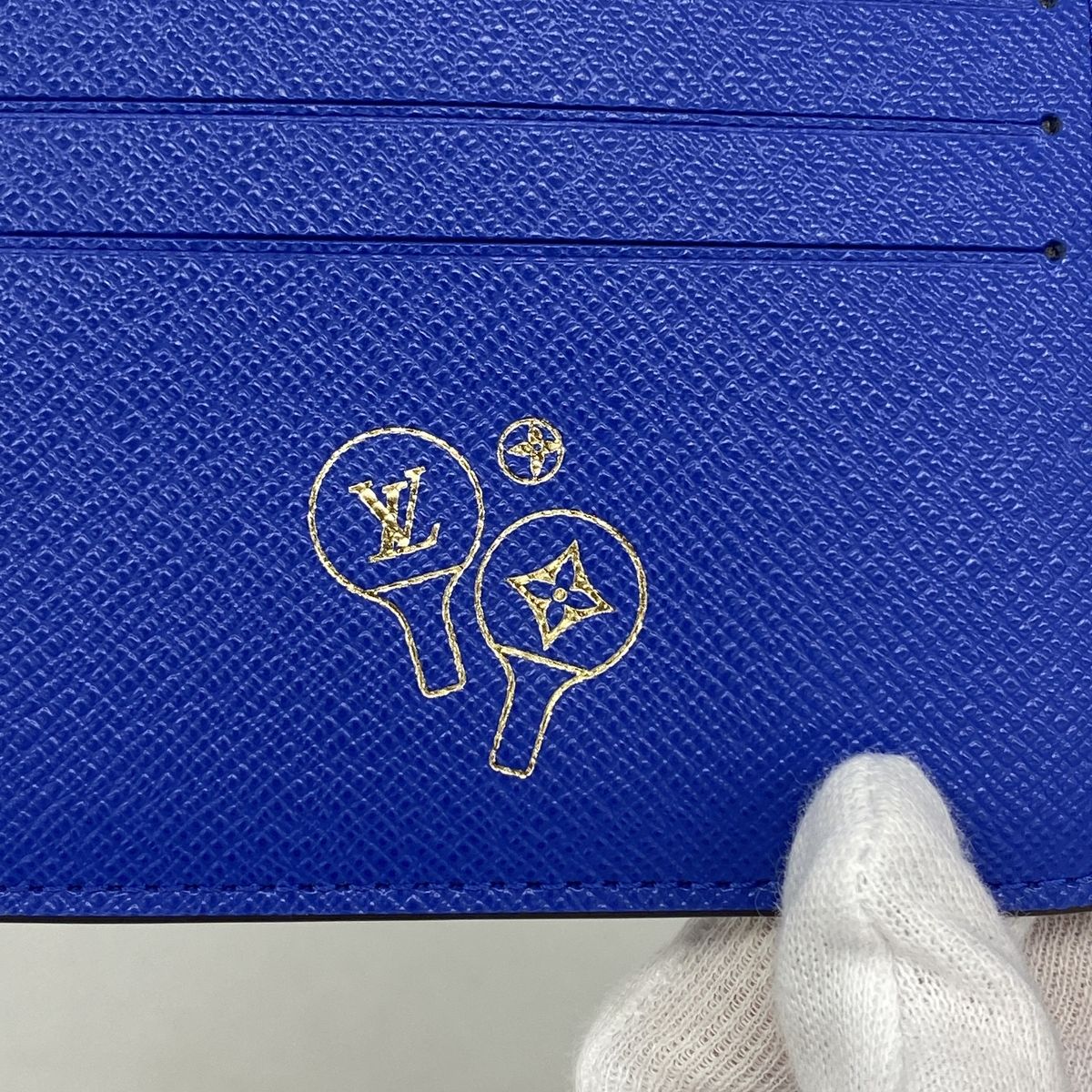 Louis Vuitton Billfold Monogram Portefeuille Multiple Brown Blue Wallet — view 5