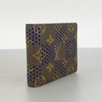 Louis Vuitton Billfold Monogram Portefeuille Multiple Brown Blue Wallet — view 2