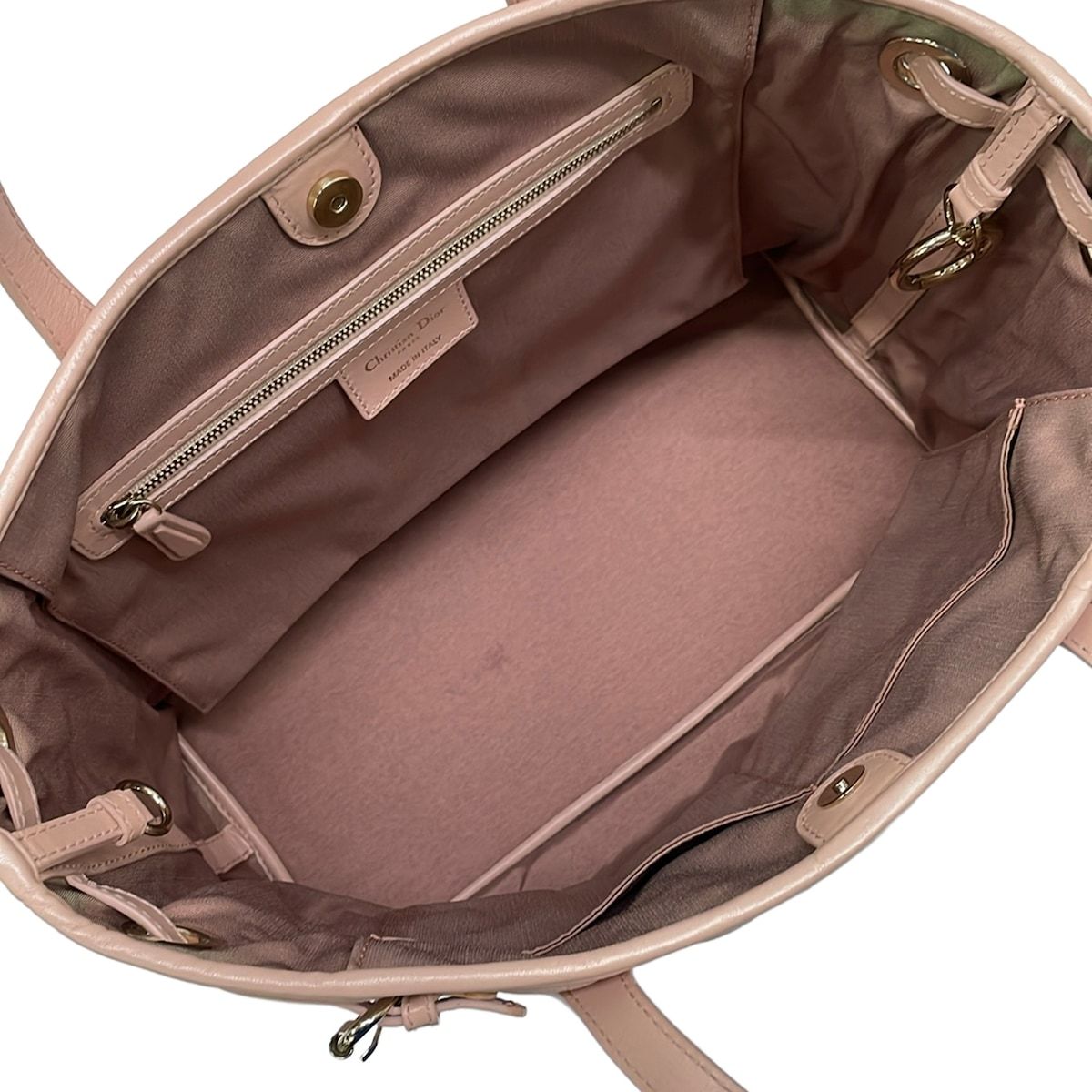 Dior Tote Bag Panarea Pink Leather — view 7