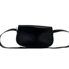 Gucci Vintage Logo Horsebit Leather Mini Shoulder Bag Pochette Black — view 3