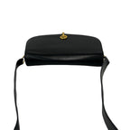Gucci Vintage Logo Horsebit Leather Mini Shoulder Bag Pochette Black — view 4