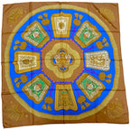 Hermes Carre 90 Poste Et Cavalerie Saber Decorative Bag Silk Scarf — view 2