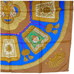 Hermes Carre 90 Poste Et Cavalerie Saber Decorative Bag Silk Scarf — view 6