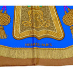Hermes Carre 90 Poste Et Cavalerie Saber Decorative Bag Silk Scarf — view 7
