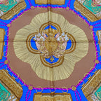 Hermes Carre 90 Poste Et Cavalerie Saber Decorative Bag Silk Scarf — view 8