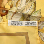 Hermes Carre 90 Casse Noisette Nutcracker Scarf Yellow — view 8