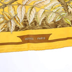 Hermes Carre 90 Casse Noisette Nutcracker Scarf Yellow — view 7