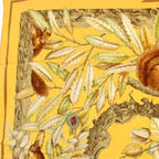 Hermes Carre 90 Casse Noisette Nutcracker Scarf Yellow — view 2