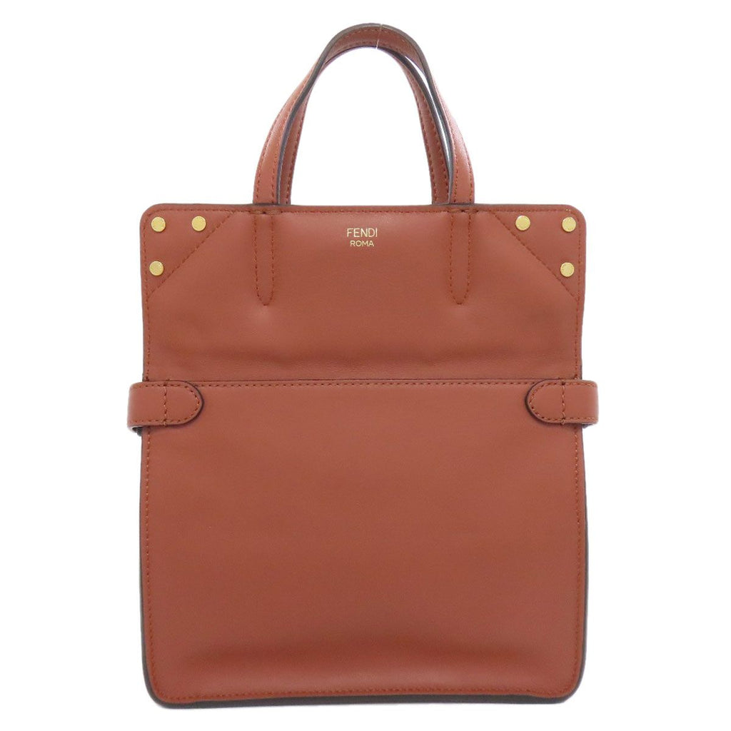 Fendi Flip Small 2-Way Shoulder Bag Calfskin — view 5