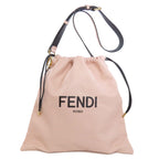 Fendi Pack Slim Clutch Shoulder Bag Calfskin
