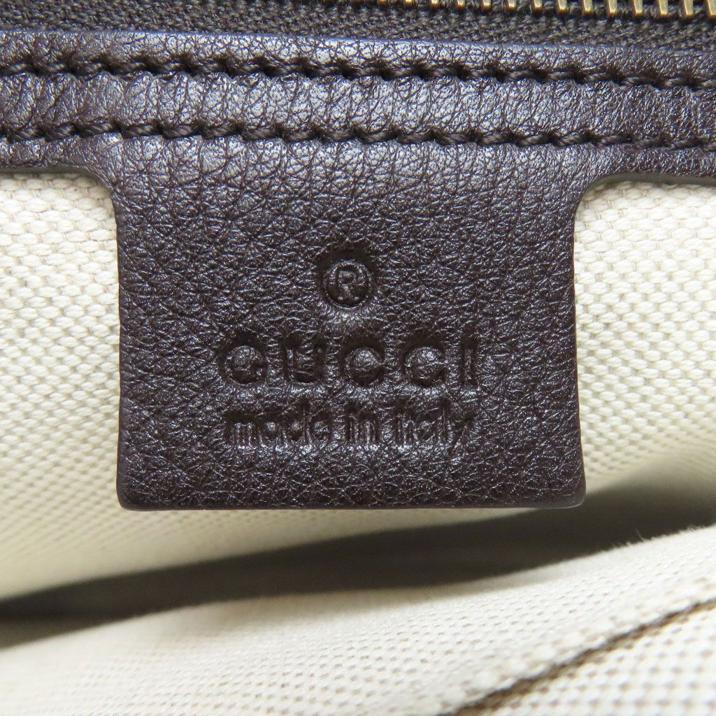 Gucci Diamante Chain Shoulder Bag Canvas — view 6