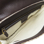 Gucci Diamante Chain Shoulder Bag Canvas — view 5