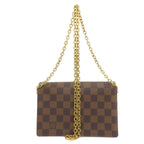 Louis Vuitton Portefeuille Vavin Chain Shoulder Bag Damier Canvas — view 2
