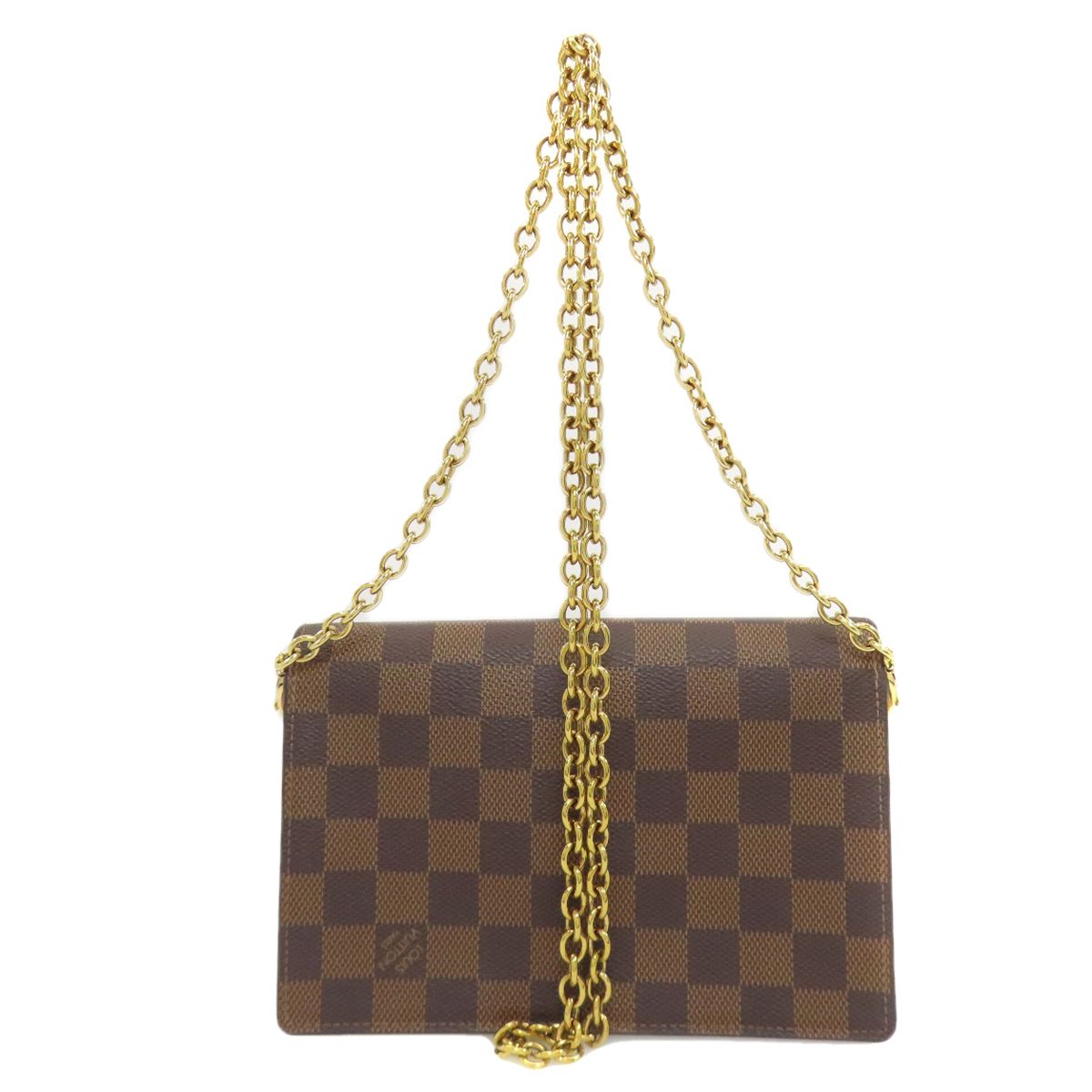 Louis Vuitton Portefeuille Vavin Chain Shoulder Bag Damier Canvas — view 2