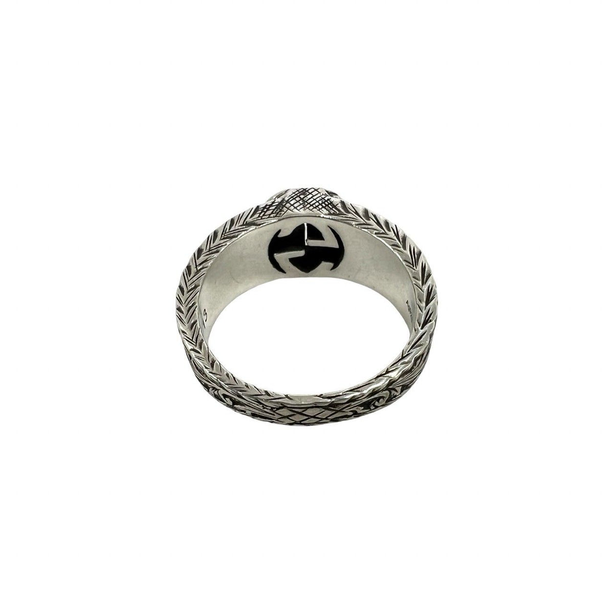 Gucci Interlocking G Arabesque Ring 925 Sterling Silver — view 6