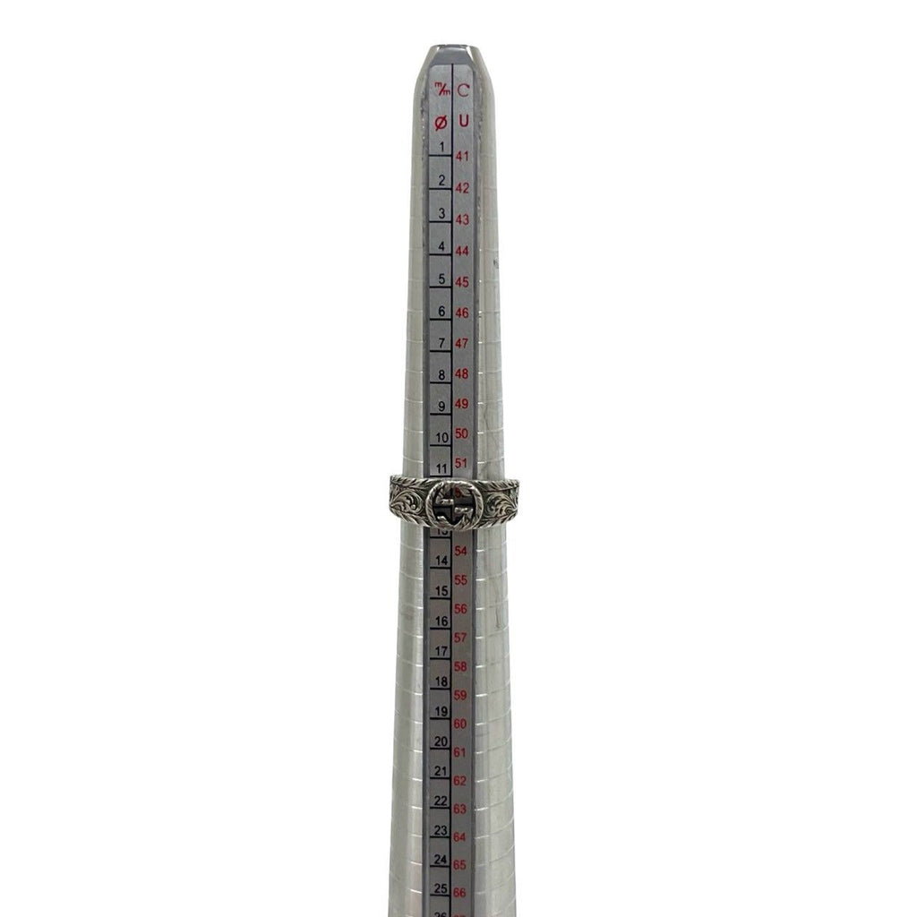 Gucci Interlocking G Arabesque Ring 925 Sterling Silver — view 7