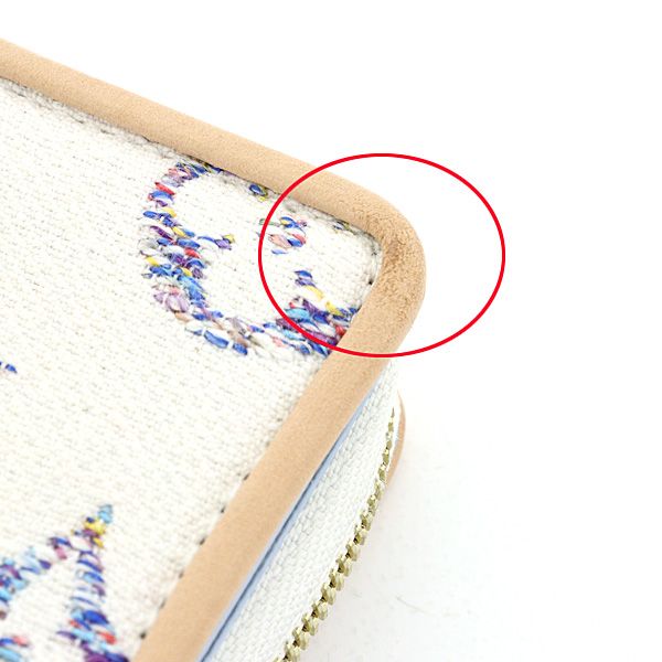 Louis Vuitton Portefeuille Lou Monogram Jacquard White Bifold Wallet — view 5