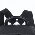 Prada Zebra Triangle Logo Leather Backpack Shoulder Bag — view 2