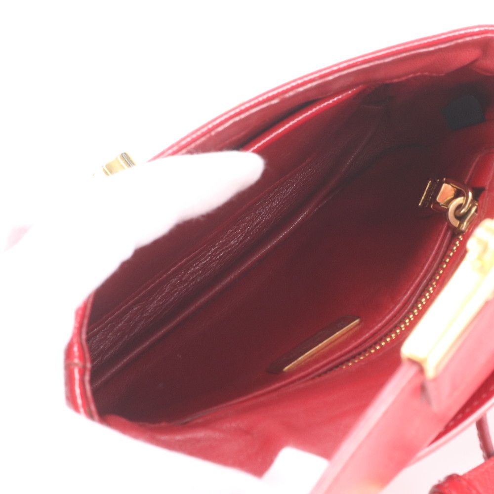Prada White Tag Saffiano Leather Shoulder Bag — view 8