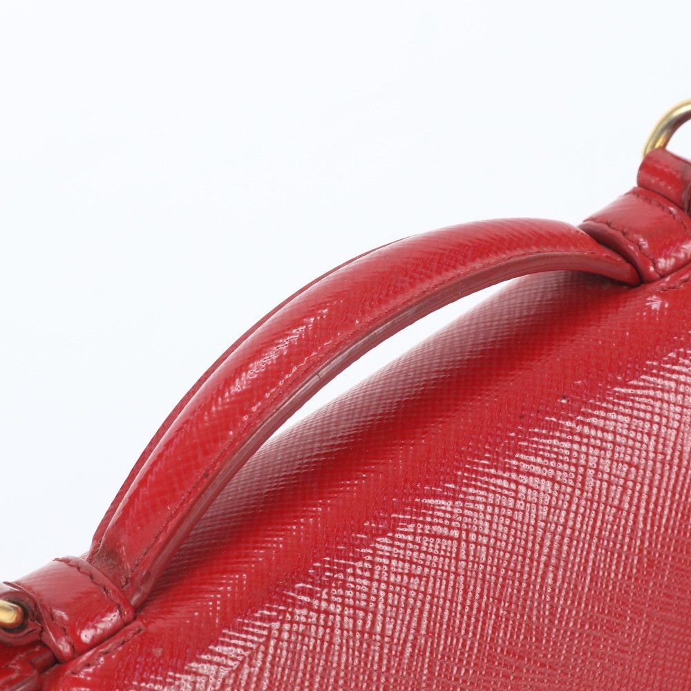 Prada White Tag Saffiano Leather Shoulder Bag — view 2