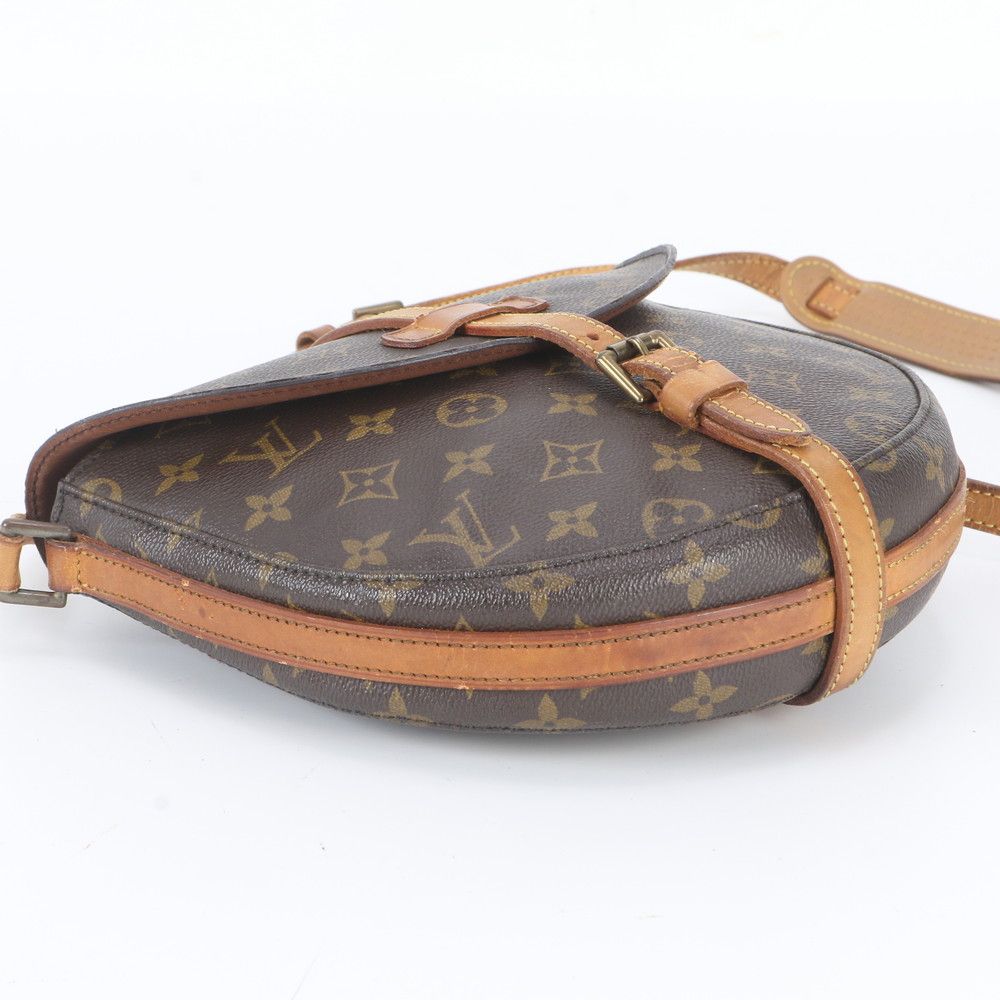 Louis Vuitton Monogram Chantilly MM Leather Shoulder Bag — view 5