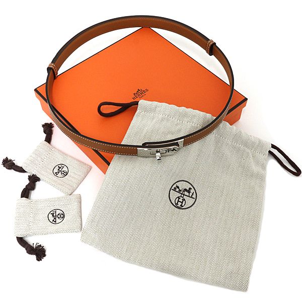 Hermes Belt Epsom Gold Brown — view 2