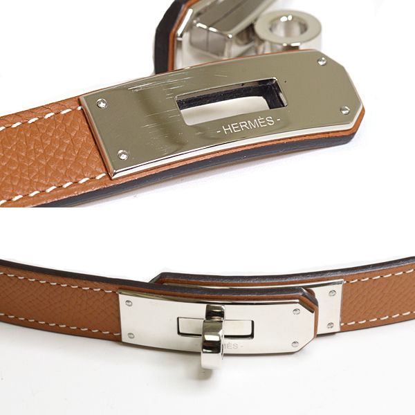 Hermes Belt Epsom Gold Brown — view 6